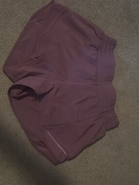 lululemon athletica Plum High-Rise Athletic Shorts
